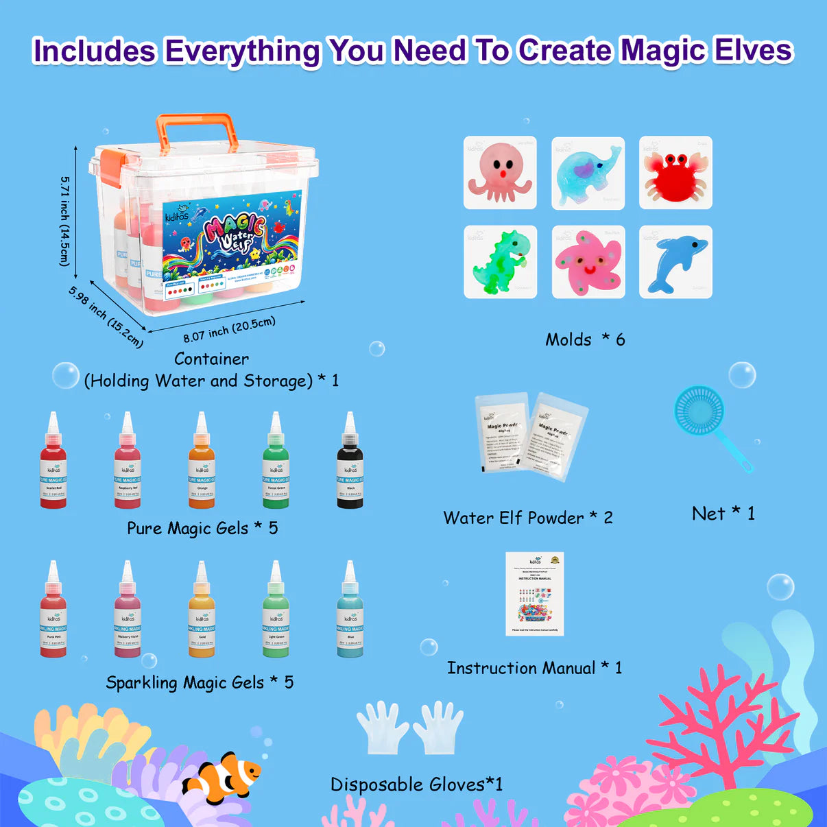 Jucării Magice în Apă